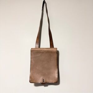 Vintage Heavyweight Leather Hip Bag JR USA Hamdmade